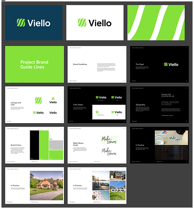 Viello Branding branding graphic design logo ui