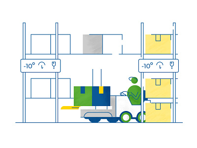 Warehouse airport design graphic design icon illustration line minimal retro simple warehouse