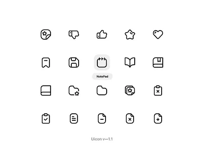 Uicon, 📄Files / Folders / Content category content figma file folder icon icon pack new icon pack