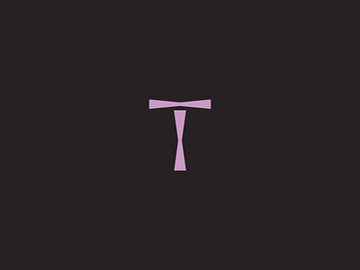 T logotype branding design graphic design illustration logo typography