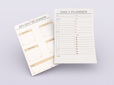 Daily Planner book