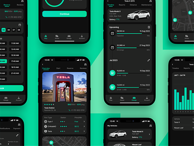 EkW EV Charging Booking App UI UX Mobile App Design booking app branding charging charging app charging station electric vehicle ev ev charging ev charging app financial app fintech interaction design mobile app mobile application saas ui kit ui ux uiux user experience user interface