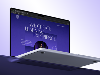 SOMA — Website Main Page branding edtech education graphic design logo marketing modern school ui website