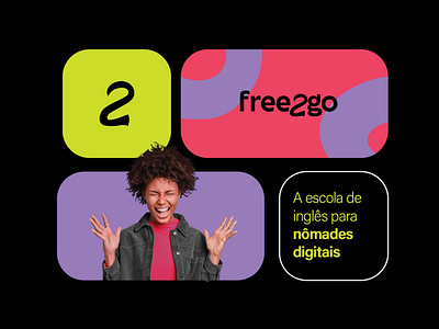 Free2go - Identidade Visual | Site | Lançamento brand branddesign branding brandingdesign companylogo design design grafico graphic design identidade visual identidadevisual illustration lancamento logo logotype minimal pagina de vendas site visual identidy visual identity website