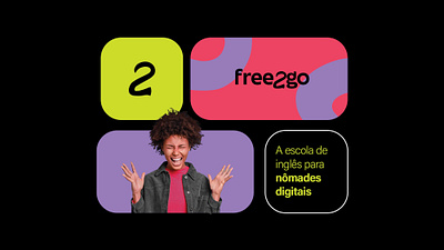 Free2go - Identidade Visual | Site | Lançamento brand branddesign branding brandingdesign companylogo design design grafico graphic design identidade visual identidadevisual illustration lancamento logo logotype minimal pagina de vendas site visual identidy visual identity website