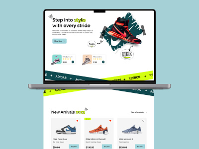 Shoe Website Design✨ adidas website design landing page nike app nike website nike website design shoes shoes app shoes landing page shoes selling website shoes website ui uxui design website website design