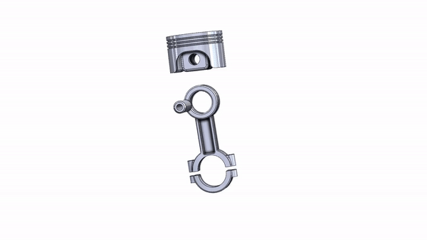Piston (Concept) 3d autocad gif mechanical solidworks