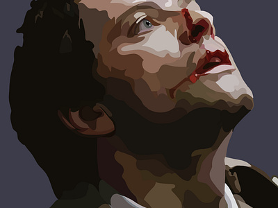 Castiel castiel digital graphic design illustration procreate semi realism supernatural