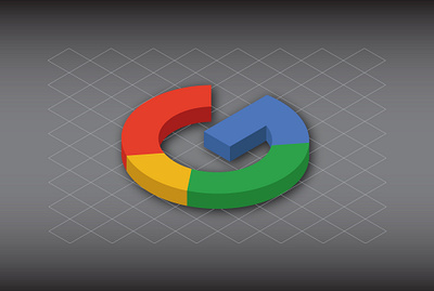 3D Google Logo 3d google logo 3d logo 3d logos google google icon google logo isometric isometric logo logo vector logo