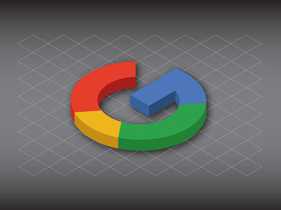 3D Google Logo 3d google logo 3d logo 3d logos google google icon google logo isometric isometric logo logo vector logo