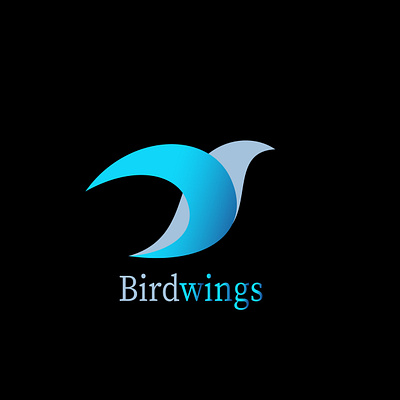 This is a logo birdwings. branding graphic design logo