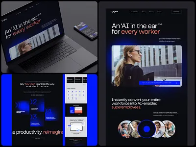 Ybot — Homepage Design ai artificial intelligence b2b homepage landing page ui ux web website