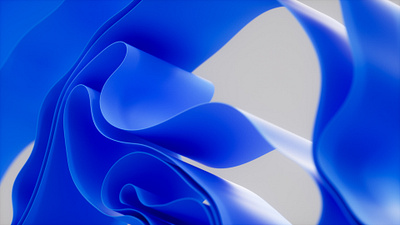 Abstract Sea 3 3d 3dart abstract animation animation art blue branding c4d cloth design logo motion art octane render sea styleframe wallpaper win win11 windows 11