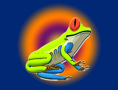 Frog animation branding design graphic design illustration logo motion graphics