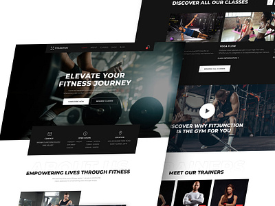 Fitjunction - Gym (Fitness) Website