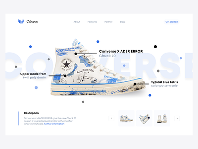 Calceus - E-commerce clean design commerce dashboard e commerce ecommerce header hero section home page home screen homepage landing landing page landingpage shoes uiux web webdesign website
