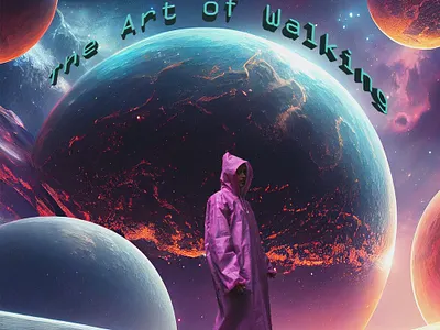 The Art of Walking in Space design inspiration graphic design photoshop