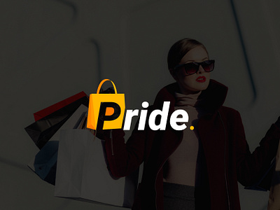 Pride Logo Design (Marchandise Selles Company) branding design graphic design graphic designer icon design logo logo specialist minimalist logo pride logo design wordmark logo