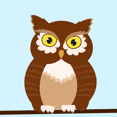 Owl logo. art artwork branding daily art design digital art draw graphic design illustration logo owl painting vector