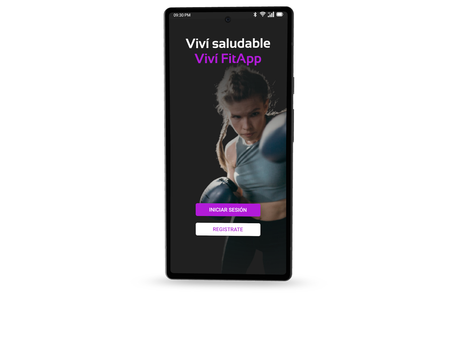 Login fitness app by Tomas Gutierrez on Dribbble