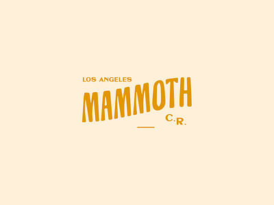 Mammoth Coffee Roasters brand brand and identity brand identity branding branding design coffee brand coffee branding coffee logo coffee packaging food and drink food and drink brand food and drink branding food and drink logo graphic design logo logo design logomark logotype typography