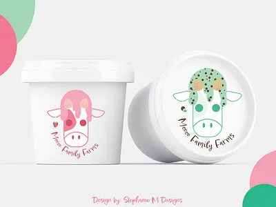 Daily Logo Challenge Day 27 - Ice Cream adobe branding dailylogochallenge design graphic design illustrator logo vector