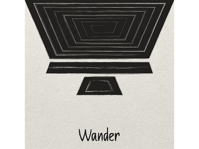 Wander illustration inktober wander