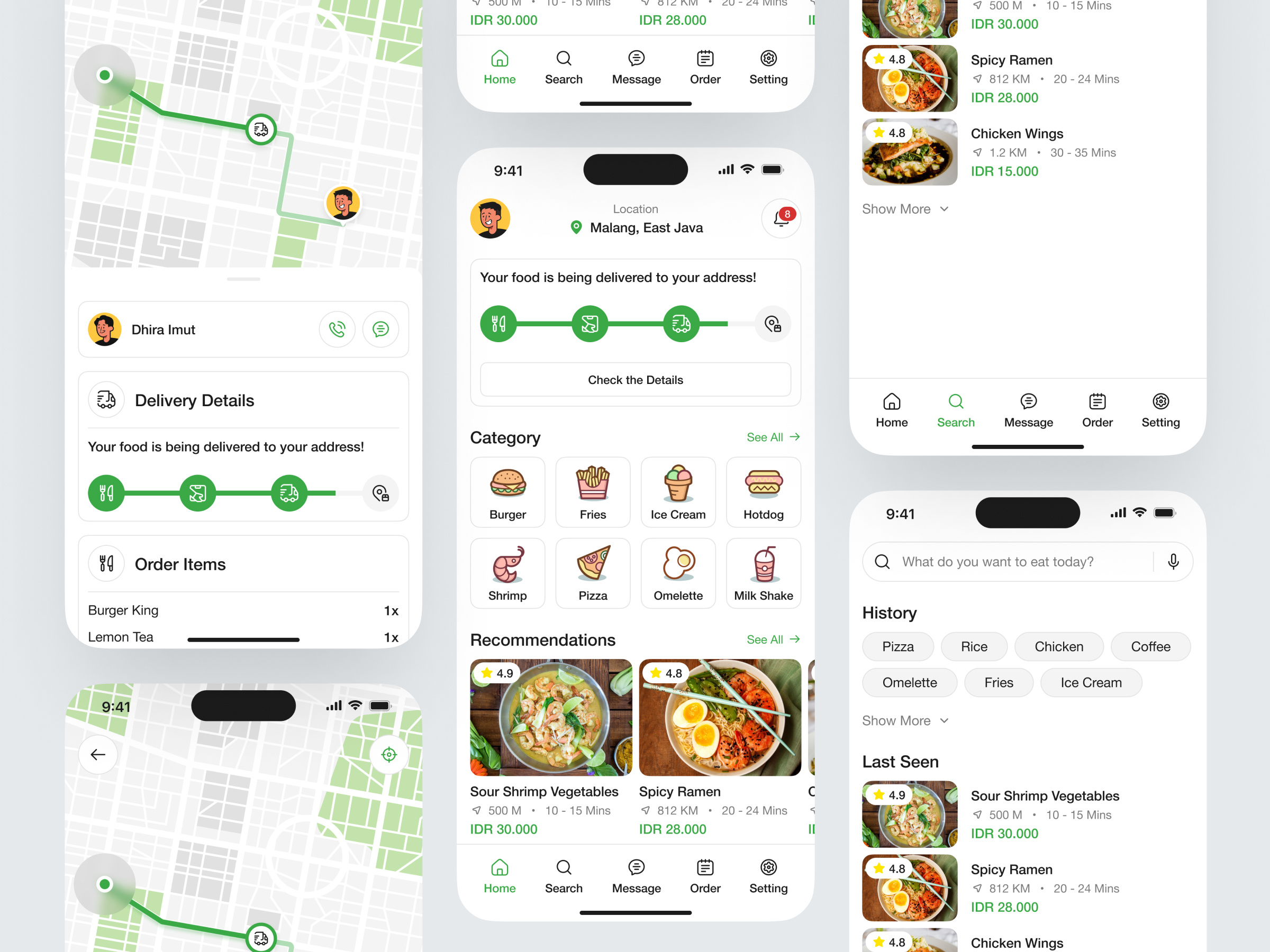 Foodtzy - Food Delivery Mobile App cart courier delivery fast food food food delivery food order foodie grocery lunch maps market mobile olshop online shop order restaurant shipping shop tracking