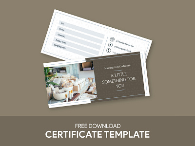 Massage Gift Certificate Free Google Docs Template beauty certificate certificates coupon design doc docs document free google docs templates free template free template google docs gift voucher google google docs print printing salon spa template voucher