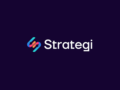 Starategi Marketing Logo abstract arrow brand identity guidelines branding corporate identity creative crypto currency graphic designer letter logo logo creator logo design logo designer marketing logo modern logo s s logo saas software startup tech technology