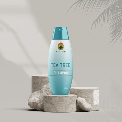 Tea Tree Shampoo branding conditionar graphic design hair shampoo tea tree shampoo