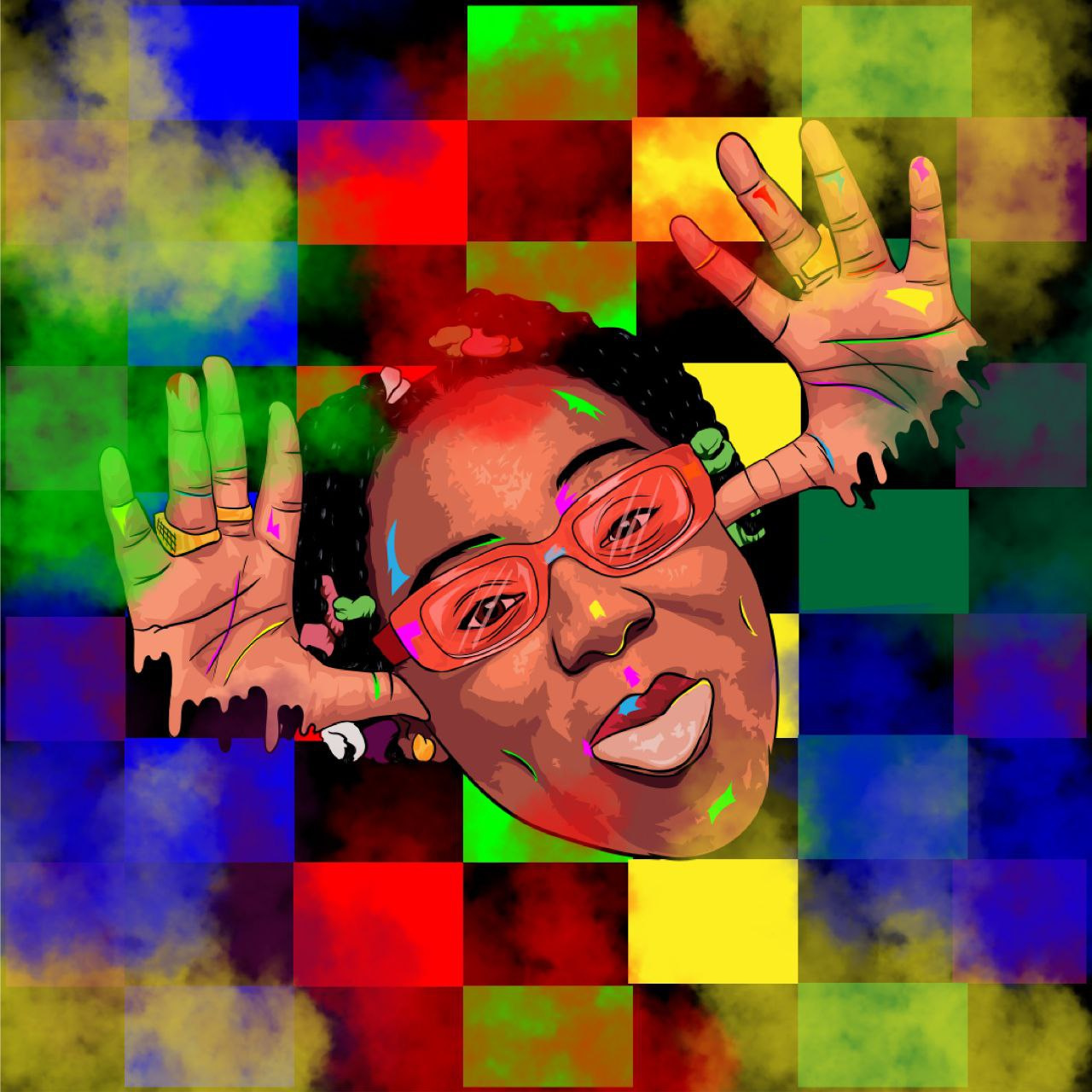 Teni african art cartoon digital art illustration musician nigerian teni