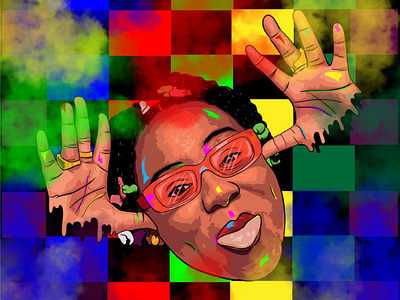 Teni african art cartoon digital art illustration musician nigerian teni