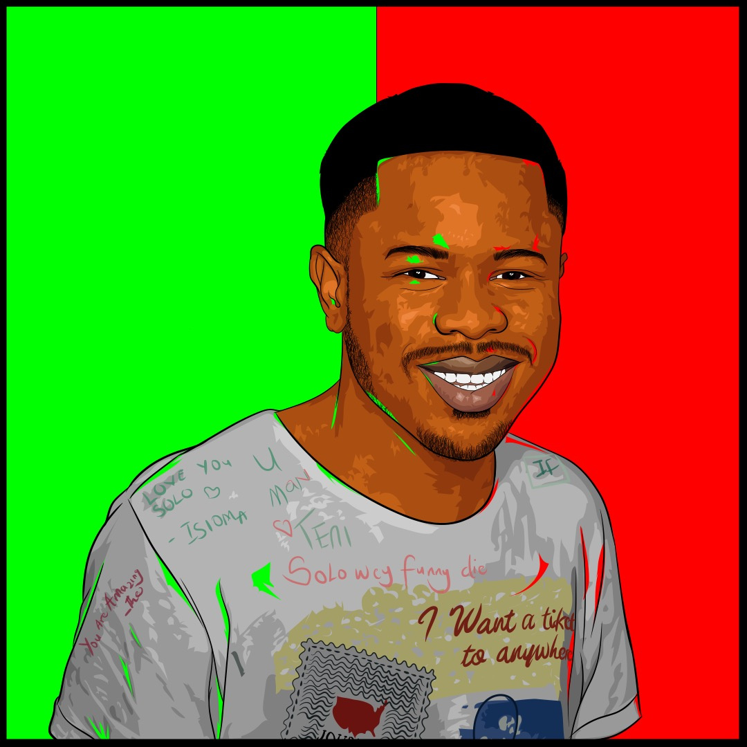 Solomon art cartoon design digital art drawing face art graphic design illustration portrait