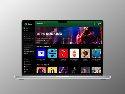 Spotify - Now playing by Abdul Rehman on Dribbble