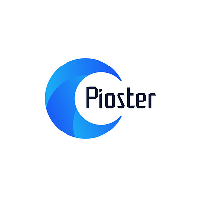 Pioster | Branding agency branding logo logo mockup mockup social logo
