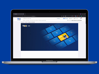 TikiCARD - Website - Prototype interaction prototype ui web design