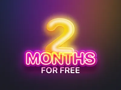 Neon Light illustration light neon promo ui