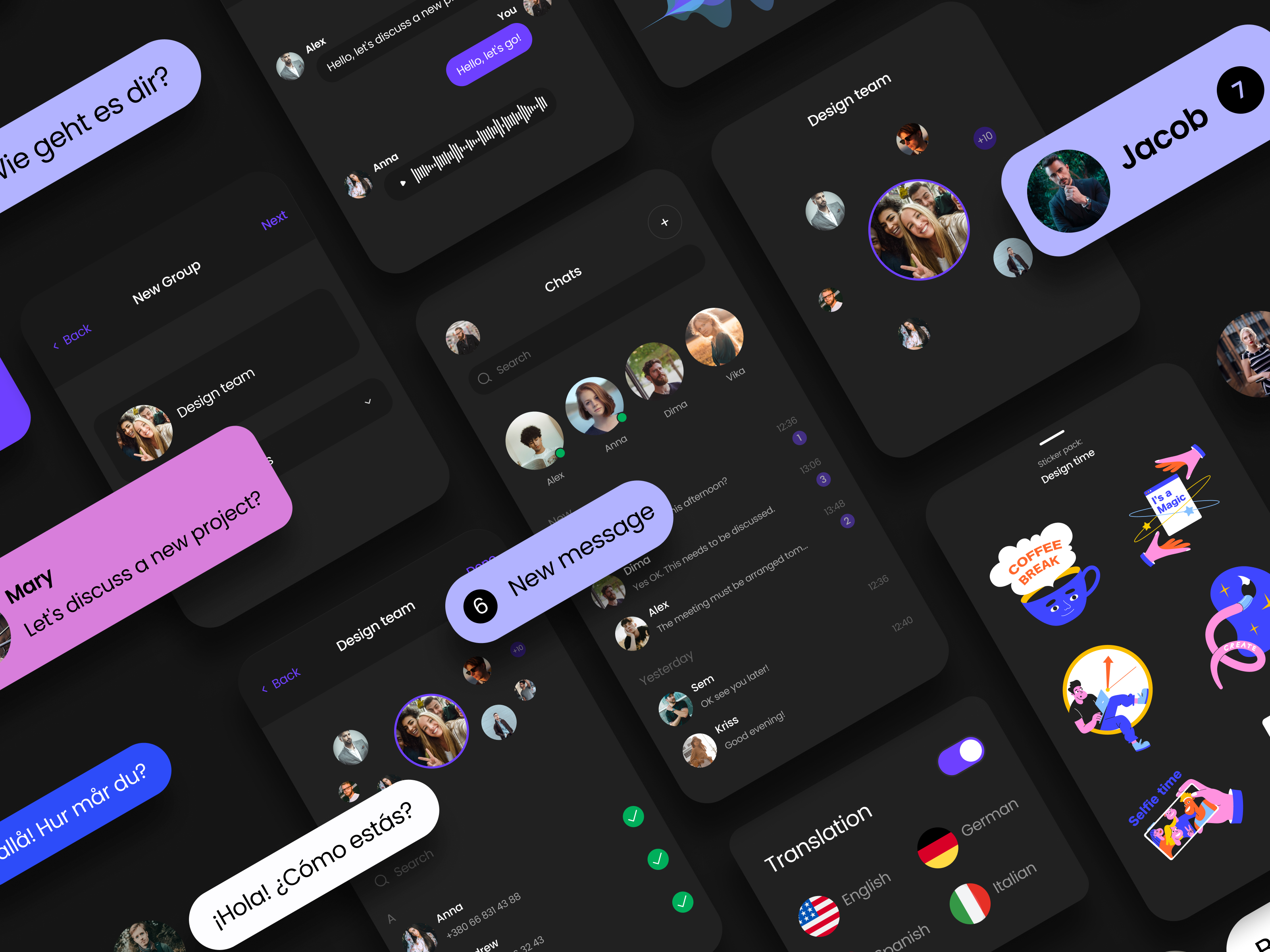 Bubble - Mobile App Design By Outcrowd On Dribbble