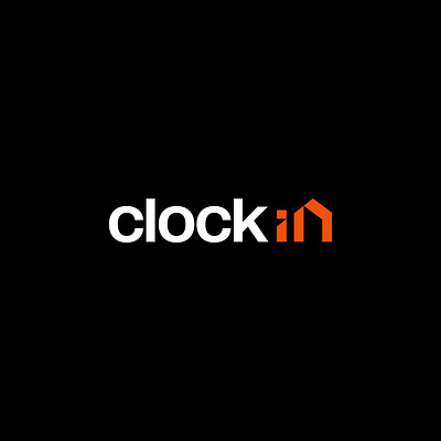 clockin logo app branding design graphic design illustration logo typography ui ux vector