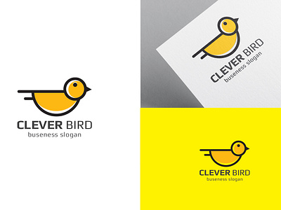 Clever Bird art bird logo branding business logo clever bird creative logo crypto design graphic design illustration logo logo design logo designer logo folio logo maker logo room minimal logo ui vector logo vectplus