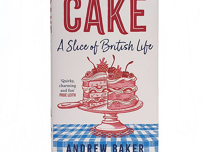 Cake X Becca Thorne black and white book cover cake line publishing