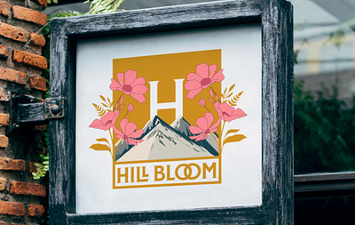 Hotel Signboard branding graphic design