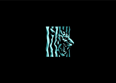 Hidden Tiger Logo🌾🐯 jungle logo tiger