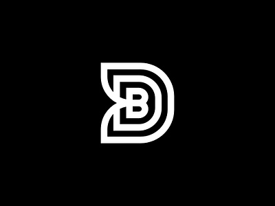 DB Or BD Letter Logo abstract app bd logo branding db logo design graphic design icon illustration logo logofolio logoground logoinspiration minimal monogram proffartline scalebranding simple logo typography vector