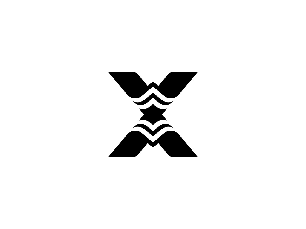 Abstract X Letter Logo By Proffartline On Dribbble