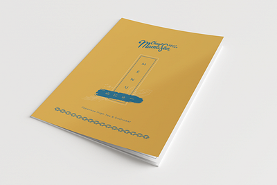 Ohayo MamaSan Menu Design book design japan menu design