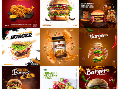 Food Poster Design Social Media Post Design adobe ads design design graphicdesignstudio graphicdesigntrends2023 poster recommendations social media post design trend