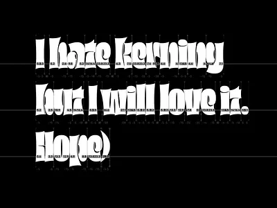 Ghimli Antique font ghimli kerning typedesign typeface