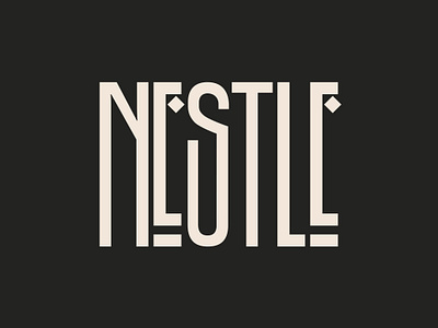 Nestle Design idea brand identity brand refresh creative agency design trends graphic design illustration layout design logo design logo inspiration logo love logo redesign minimalist design nestle pixel perfect retro logo retro vibes typography ui vector art visual identity